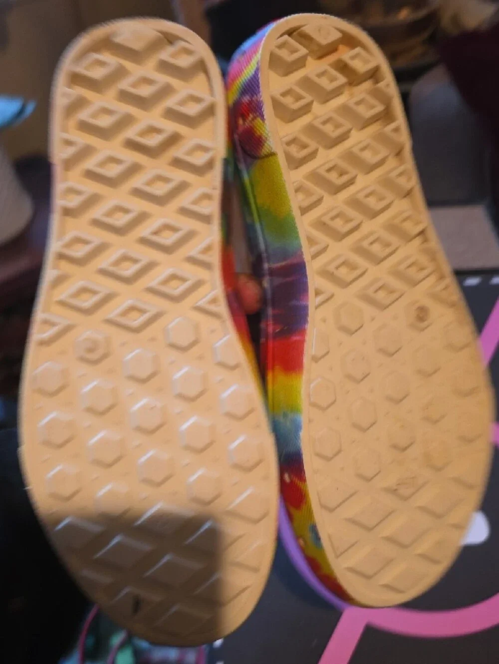 Vans Kids Tie-Dye Slip-On Water Shoes - Rainbow